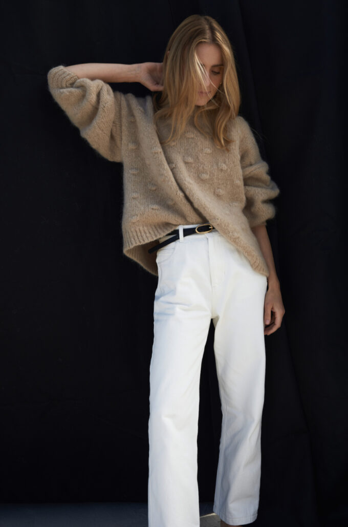 Premium Sweter Graz Beżowy