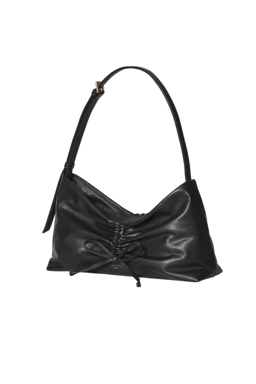 Atom Dia Bow Bag Czarny - obrazek 2
