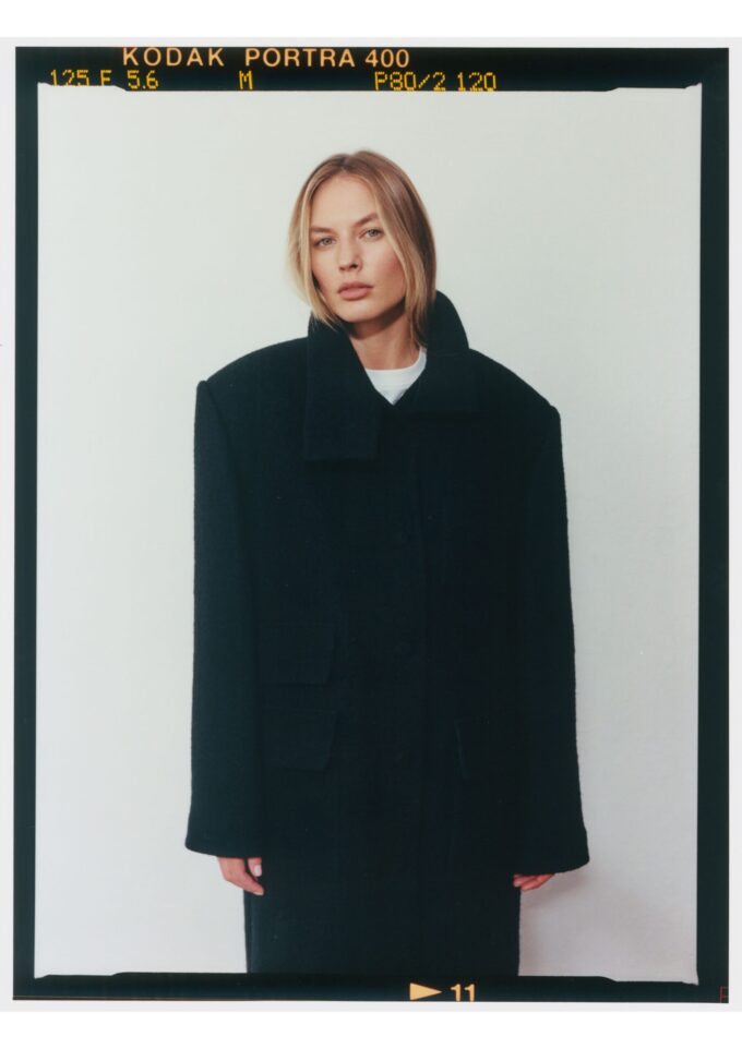 Tatum Black Wool Coat 2.0