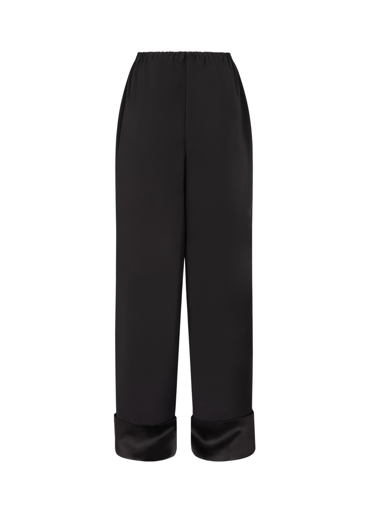 Rhea Black Soft-Tailored Pants