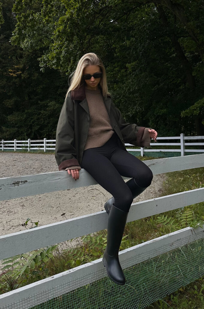 Kurtka Tilburg Short Zielona