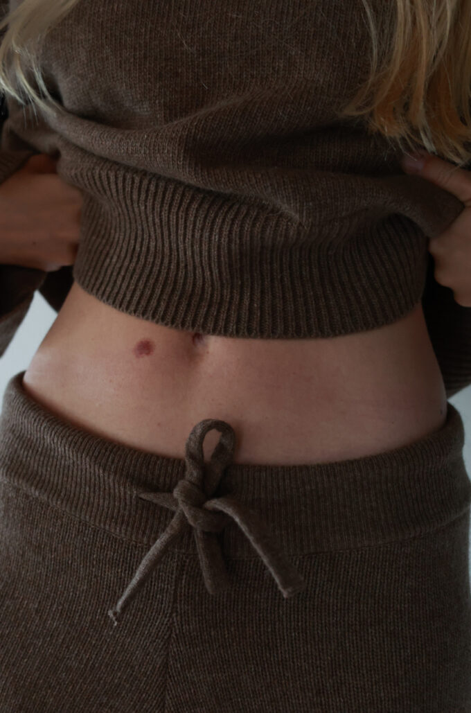 Premium Spodnie Halifax Brązowe