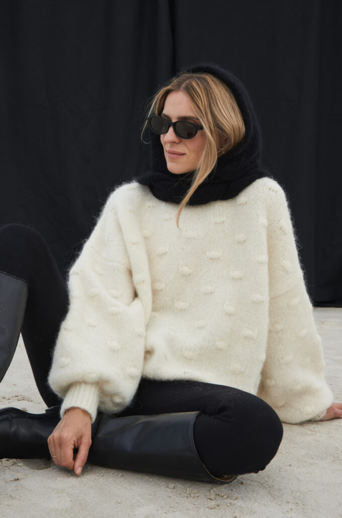 Kaptur z Szalikiem Czarny