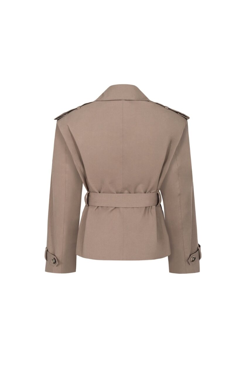 Ambition Short Trench Coat - obrazek 2