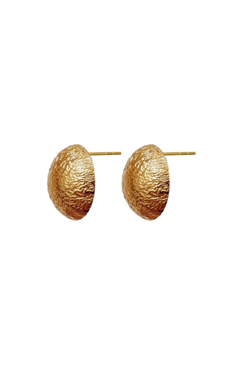 Celia Earrings Gold - obrazek 2