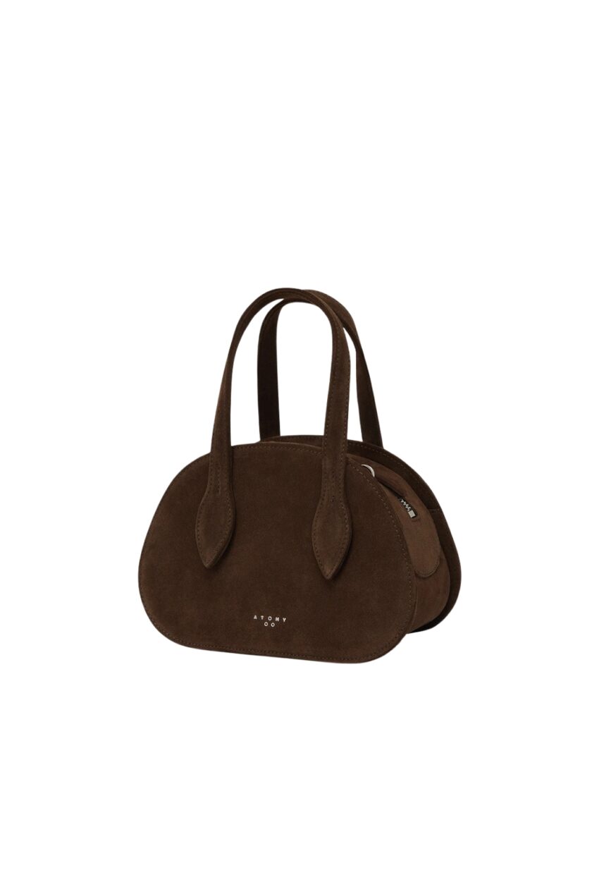 Atom Linda Mini Bag Zamsz Czekoladowy