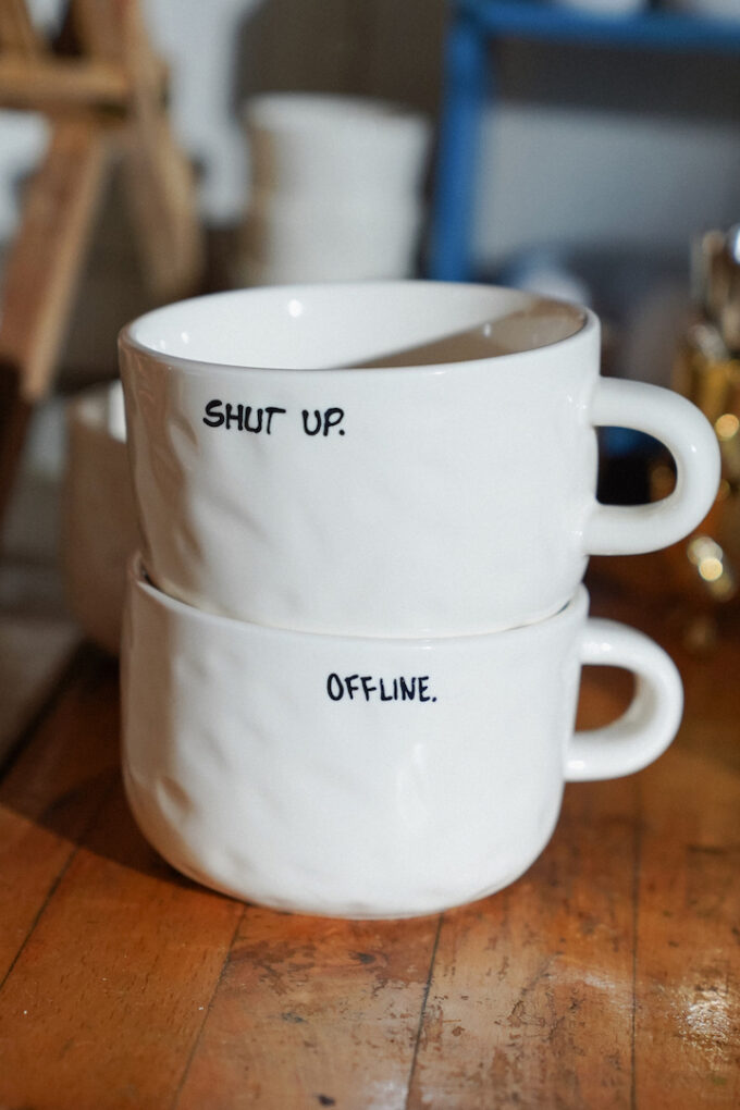 Offline Cappuccino Mug