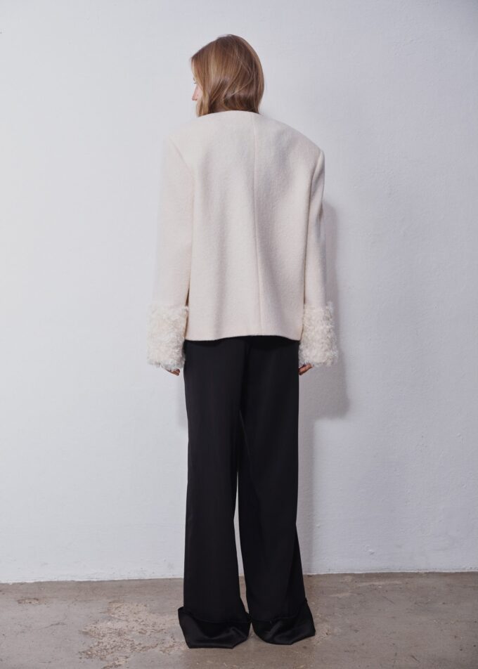 Vera Cream Wool Jacket