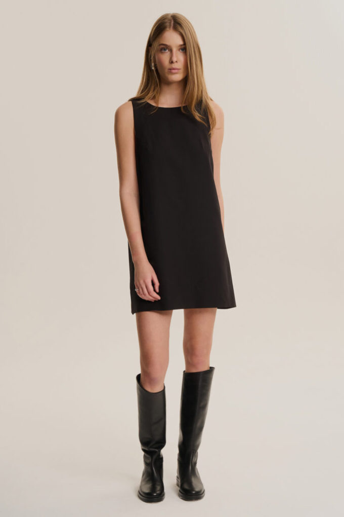 Sukienka Ines Dark Chocolate Wool