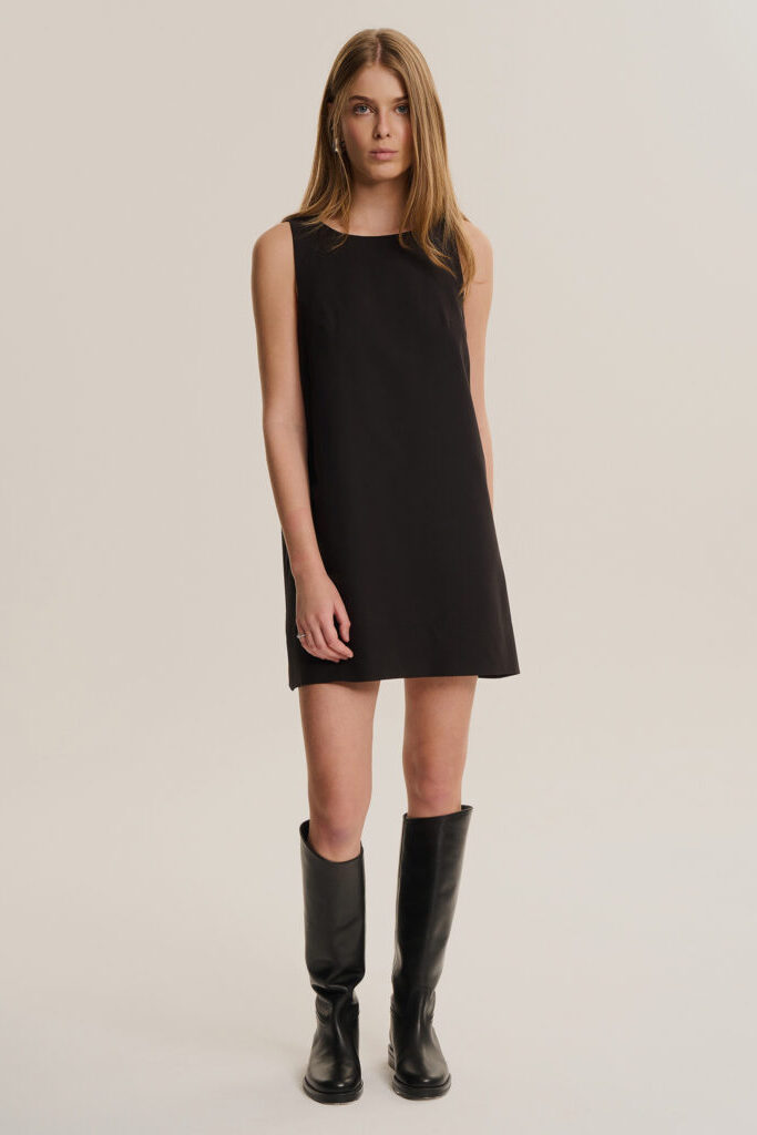 Sukienka Ines Dark Chocolate Wool