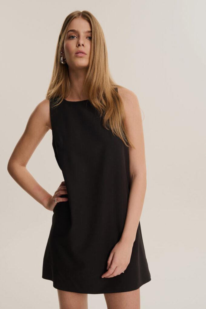 Sukienka Ines Dark Chocolate Wool