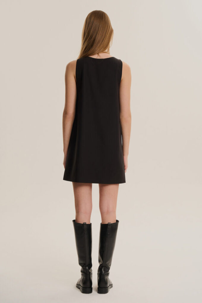 Sukienka Ines Dark Chocolate Wool