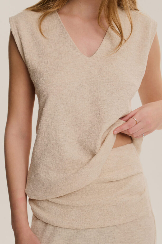 Kamizelka Margot Cream - obrazek 3