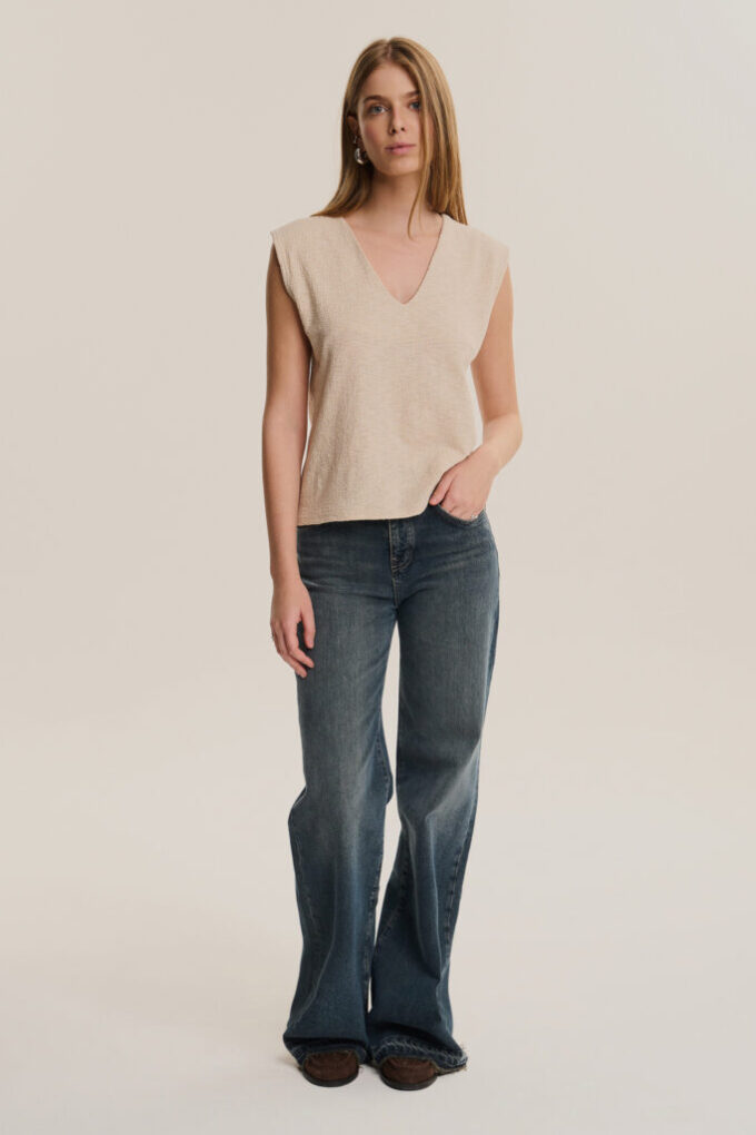 Kamizelka Margot Cream