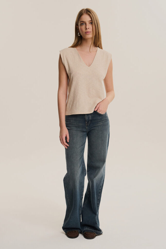 Kamizelka Margot Cream