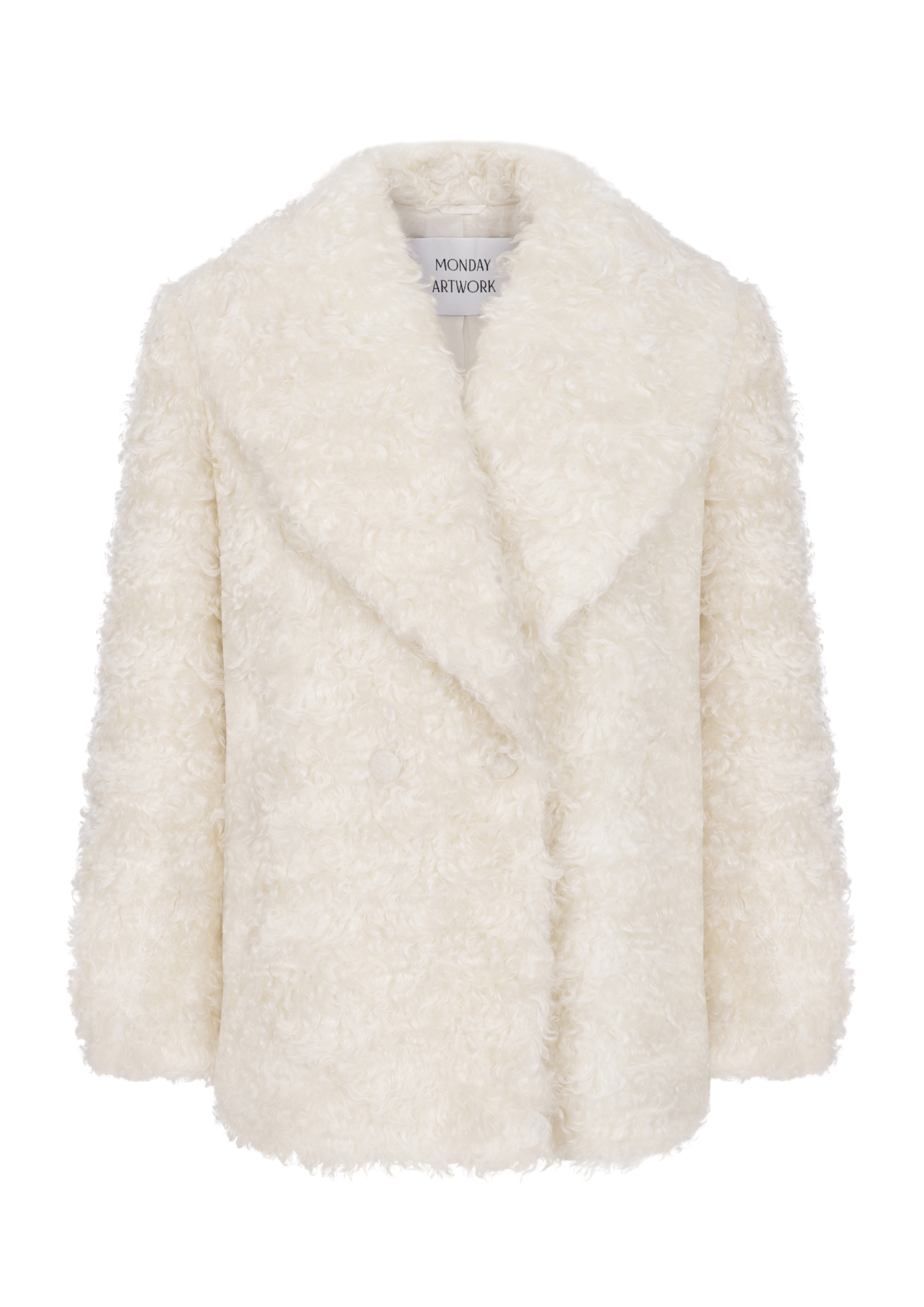 Stephanie Mohair Fur Coat