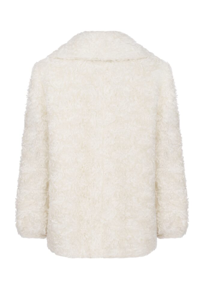 Stephanie Mohair Fur Coat
