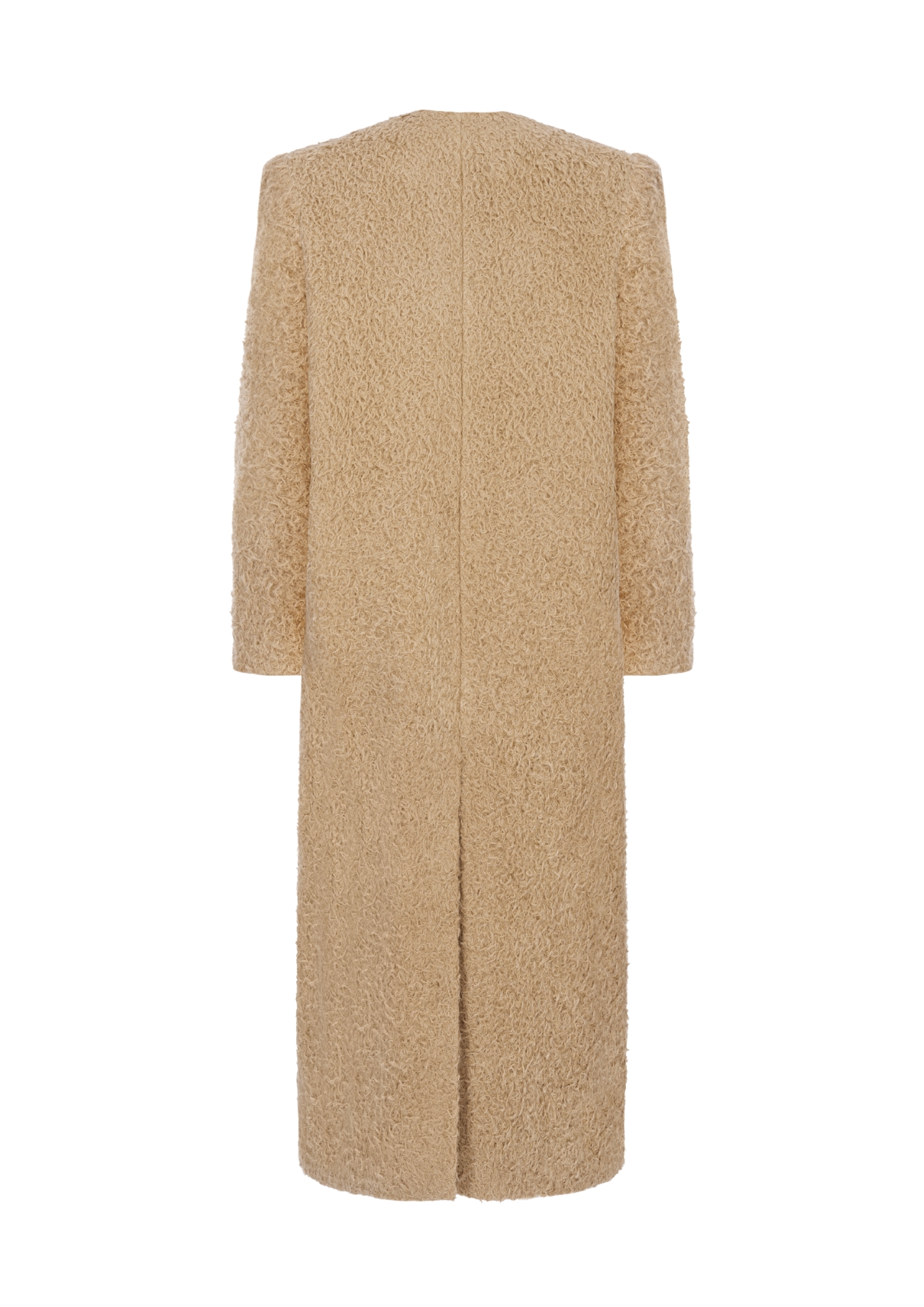 Arke Camel Fur Coat - obrazek 9
