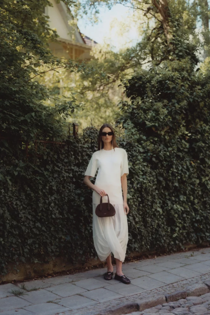 Atom Linda Mini Bag Zamsz Czekoladowy