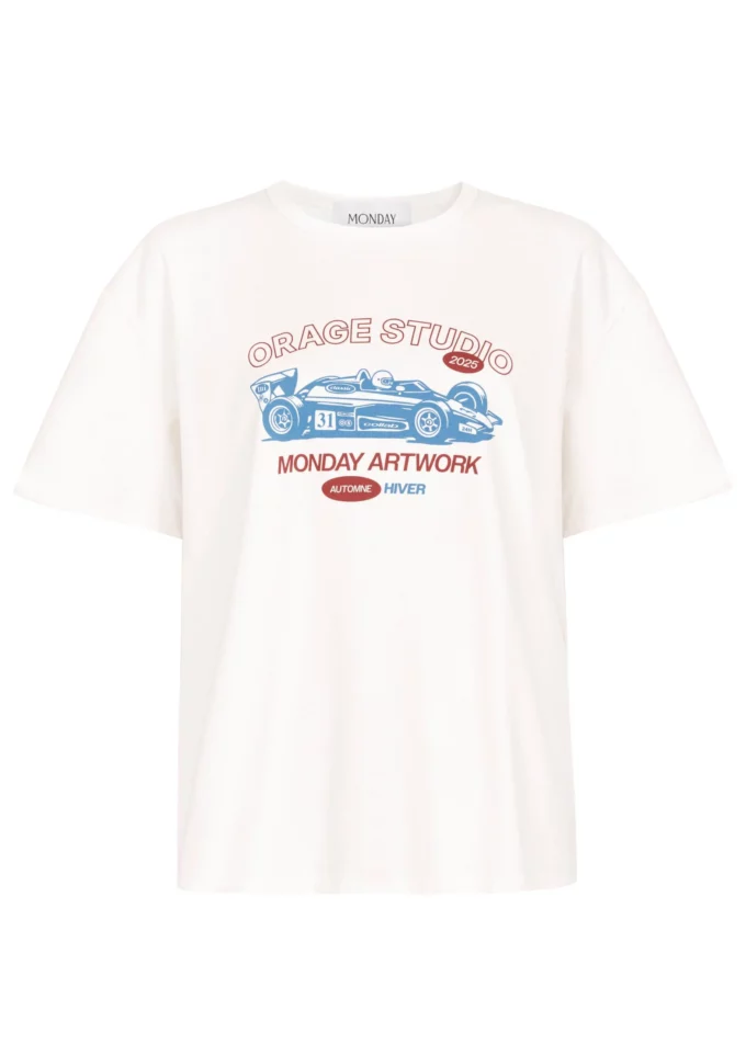 T-shirt Monday x Orage Oversize