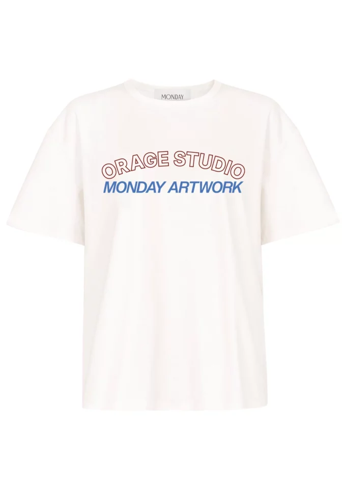 T-shirt Monday x Orage Oversize Print