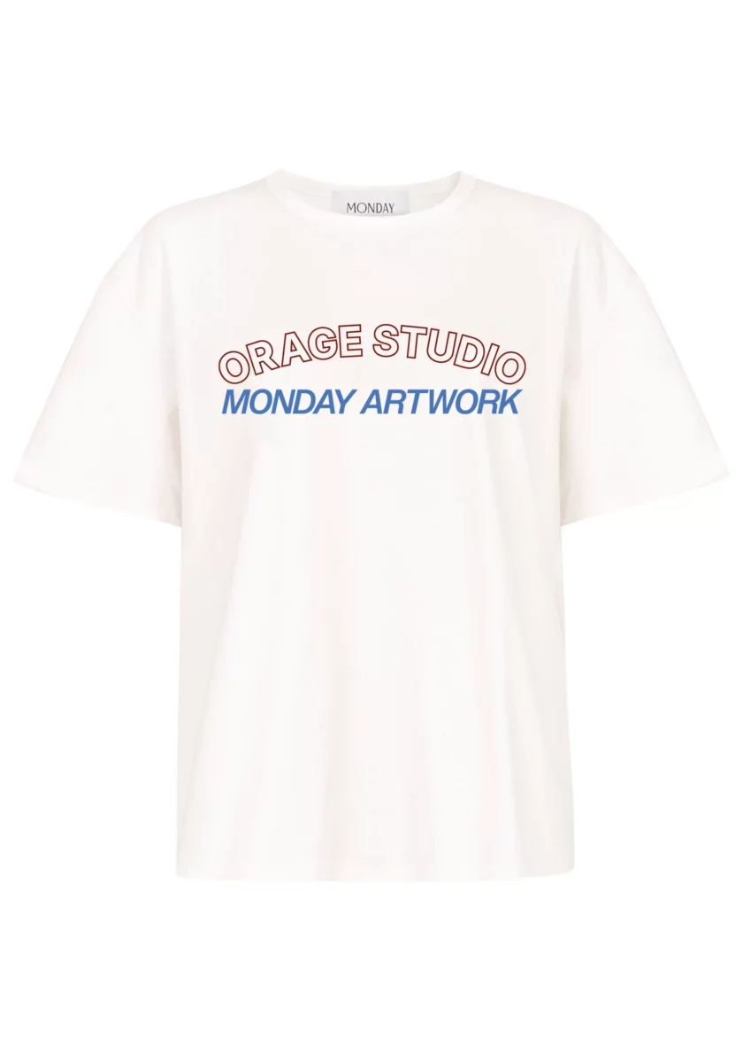 T-shirt Monday x Orage Oversize Print