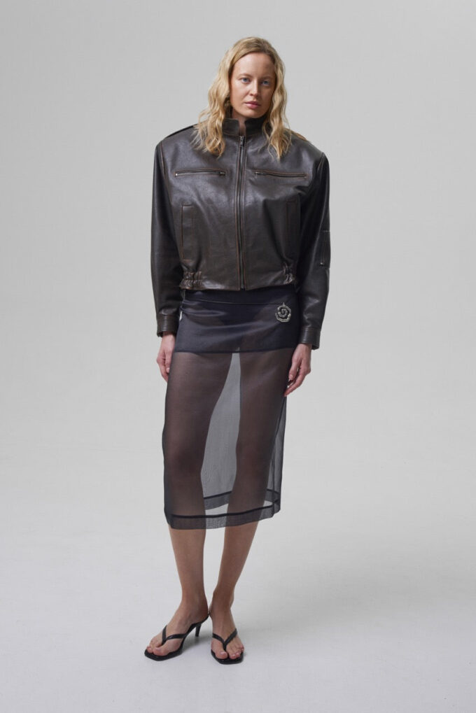 Gaiete Retro Bomber Jacket