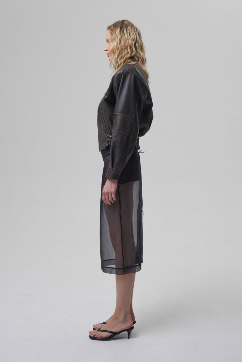 Gaiete Retro Bomber Jacket - obrazek 6