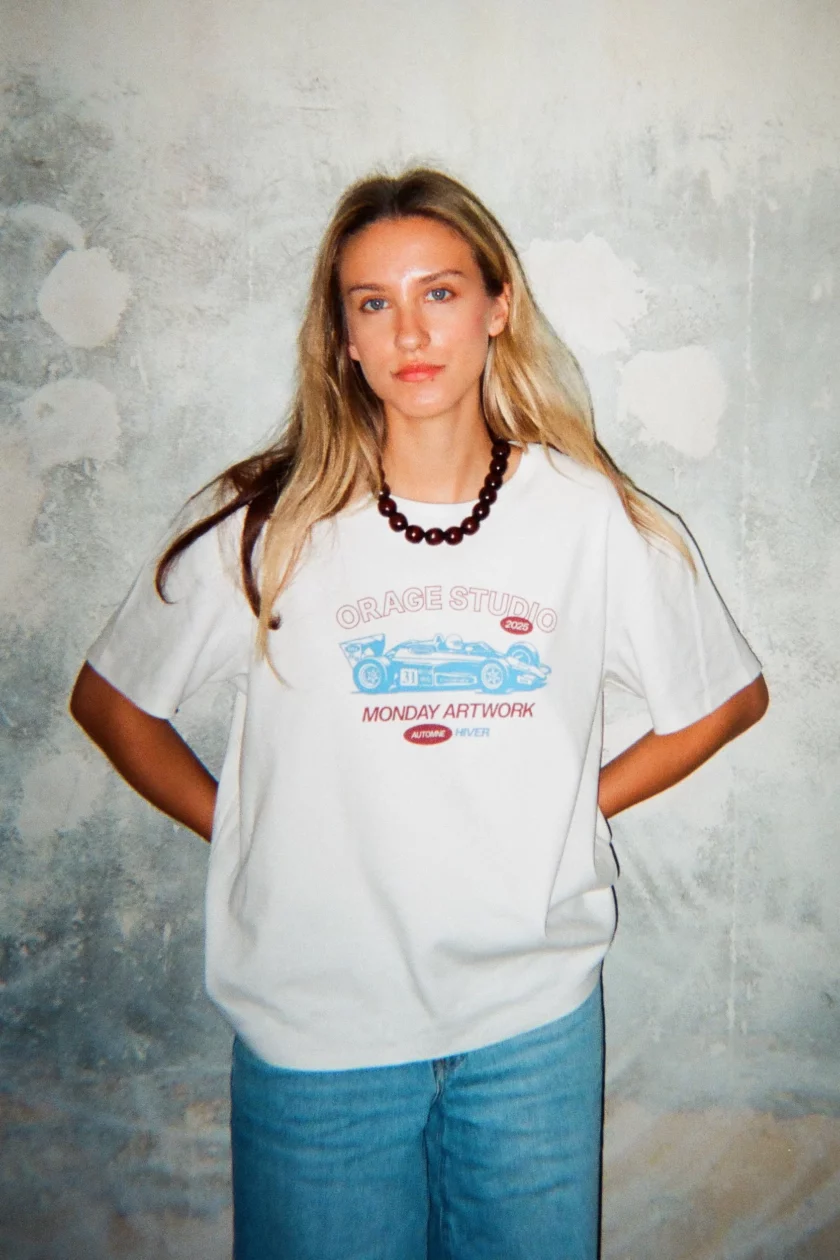 T-shirt Monday x Orage Oversize - obrazek 5