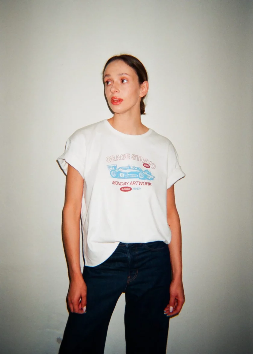 T-shirt Monday x Orage Oversize - obrazek 3
