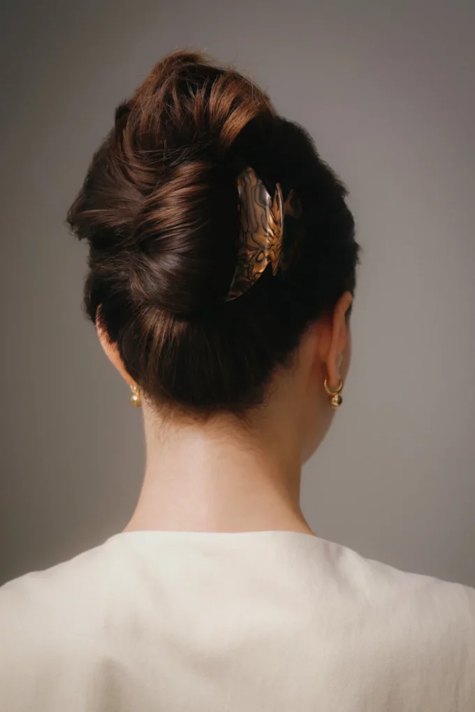 Klamra The Hair Claw nº2: Mocha Pearl