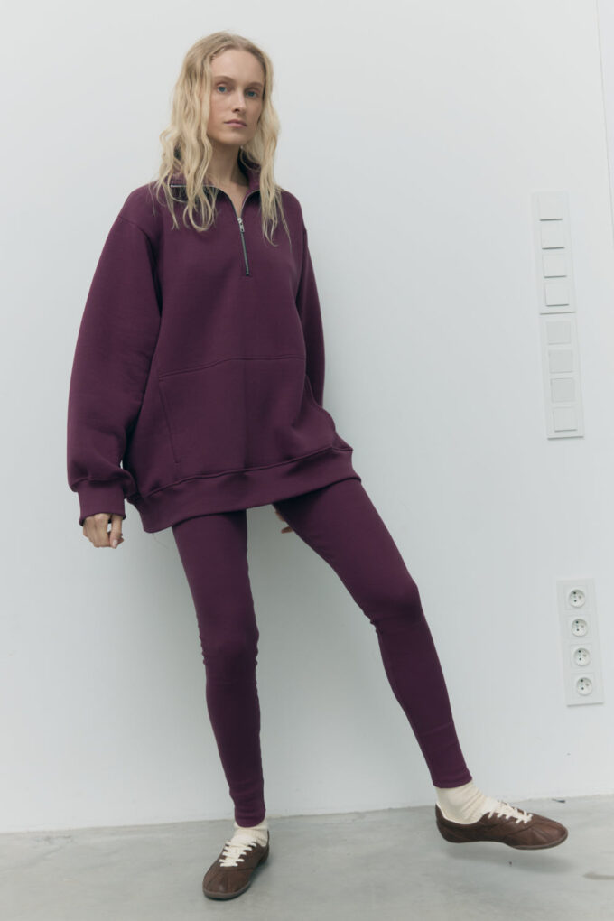 Legginsy Cheer Mauve Wine