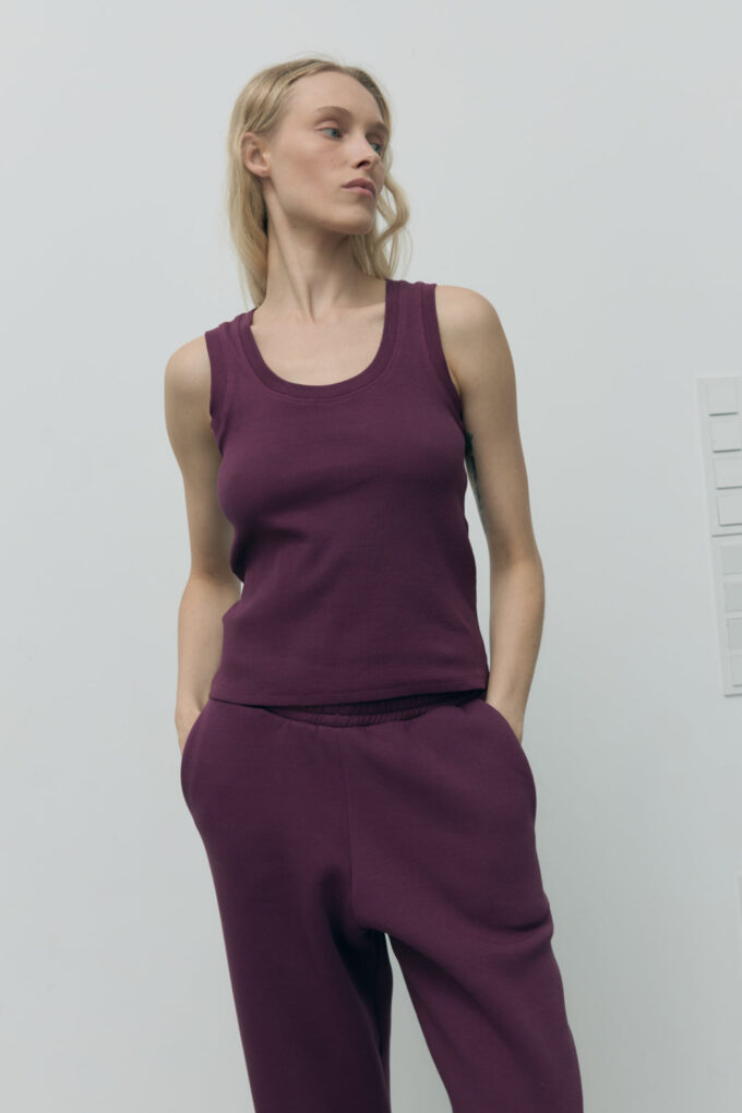 Spodnie Vintage Mauve Wine