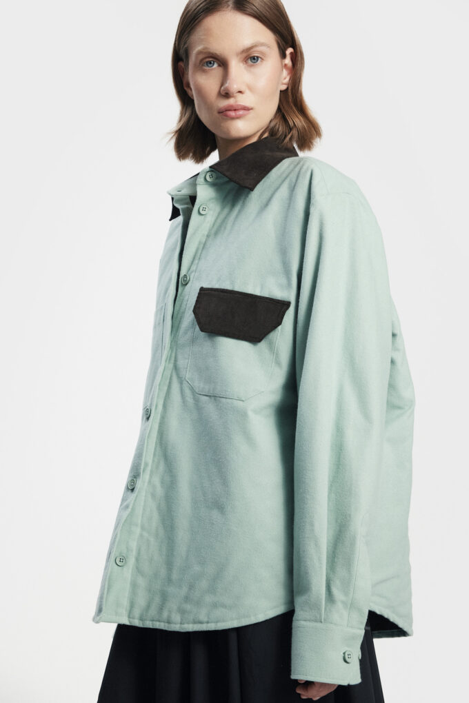 Minty Big Boy Overshirt