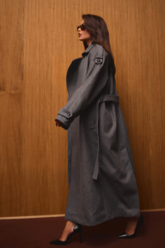 Colette Coat Gray