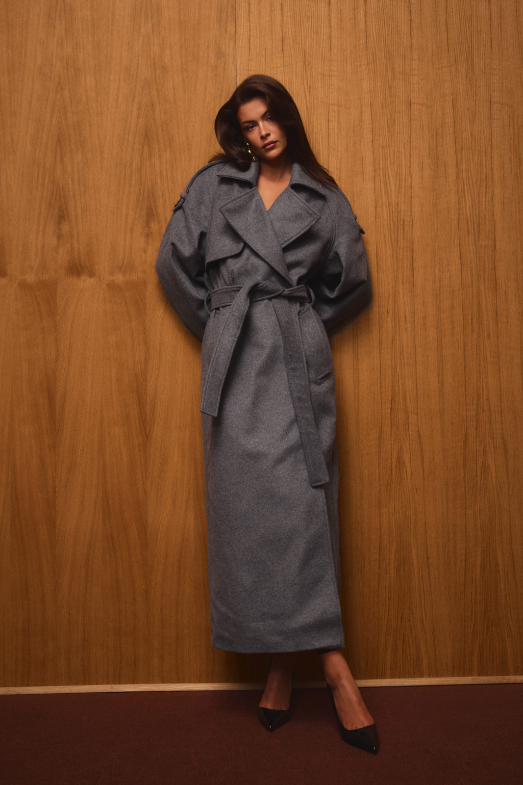 Colette Coat Gray