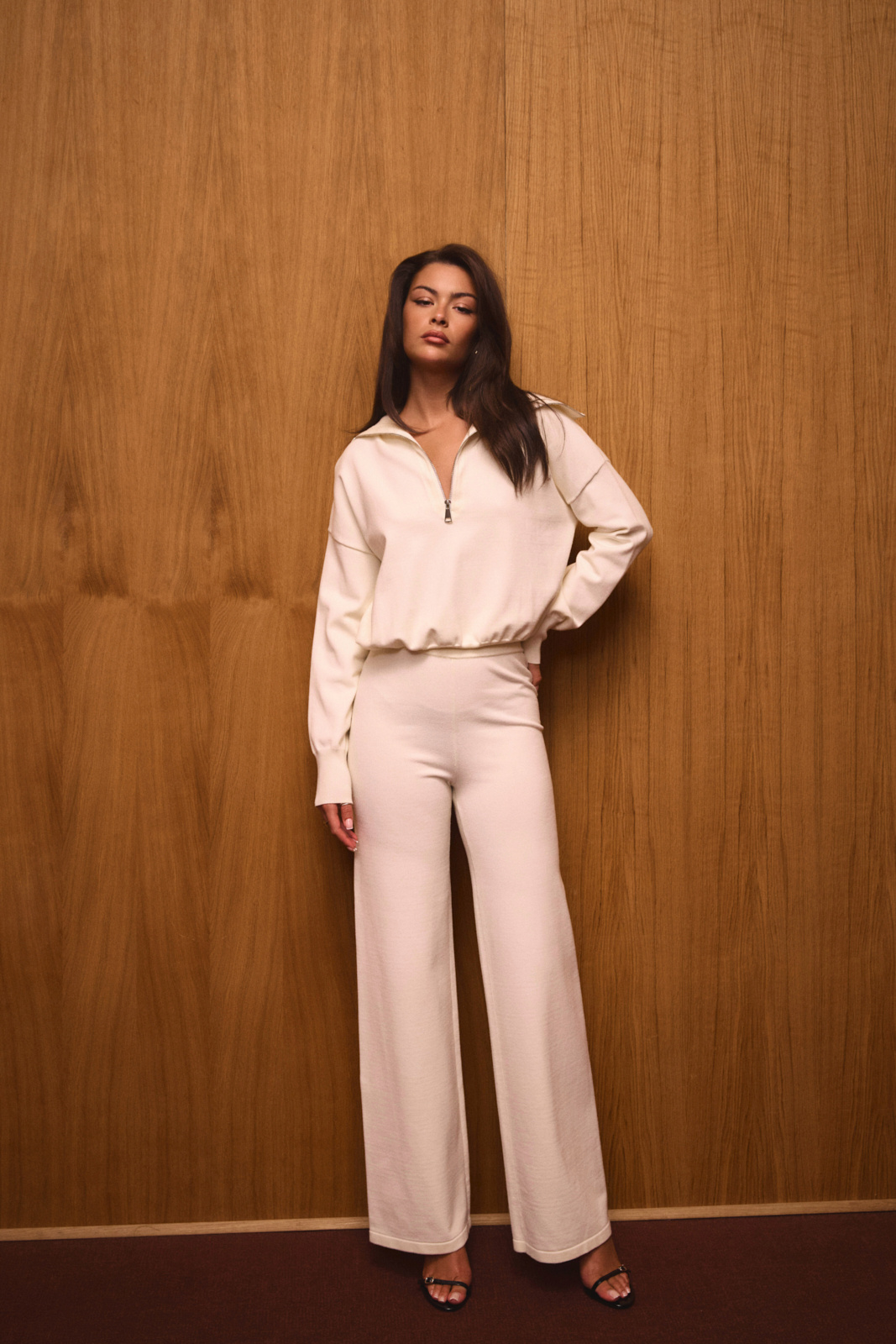 Ivy Zip Blanc - obrazek 2