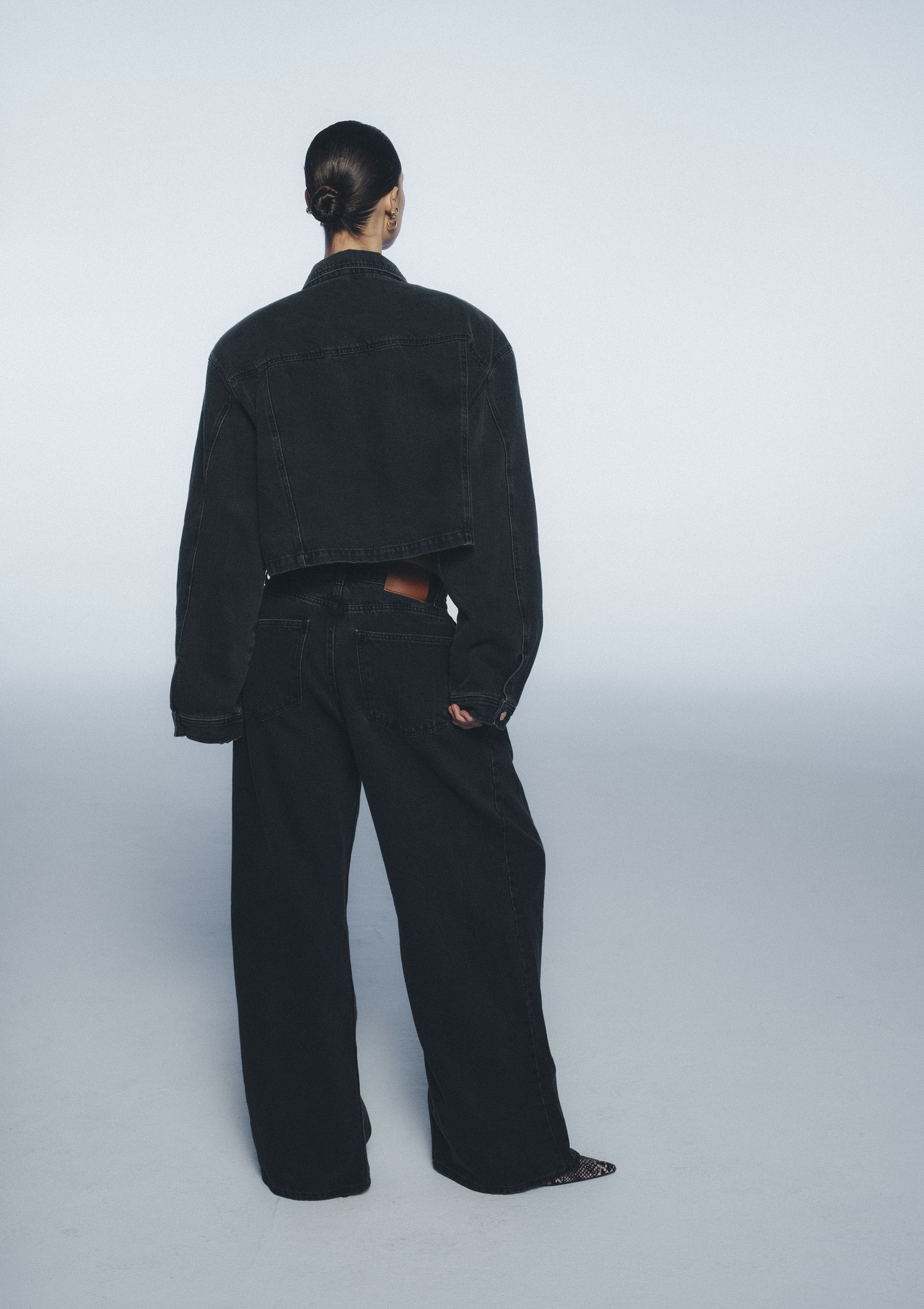 Jeansy Boyish Vintage Black - obrazek 6