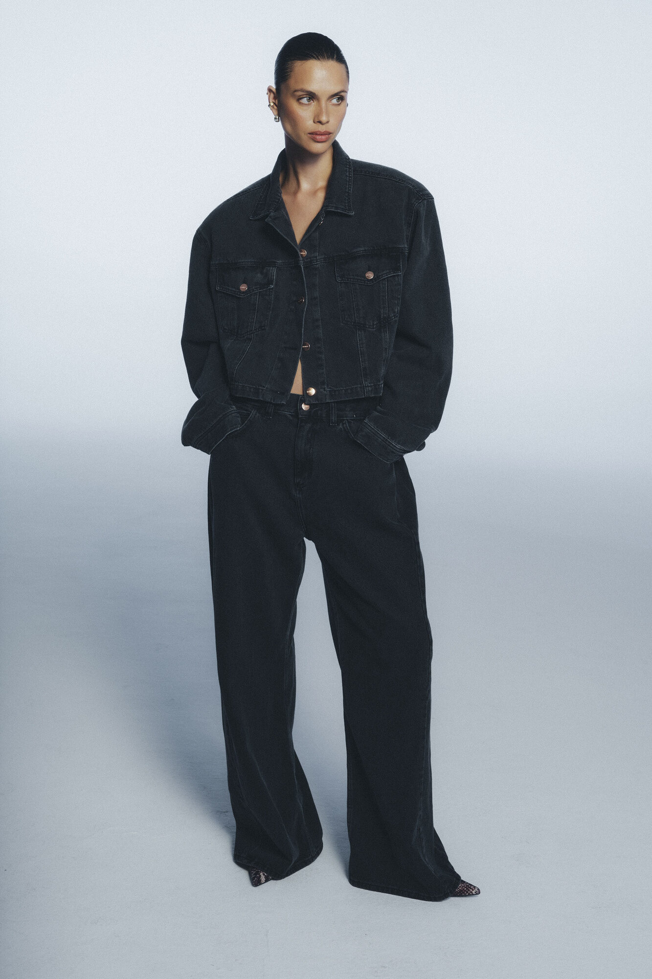 Jeansy Boyish Vintage Black