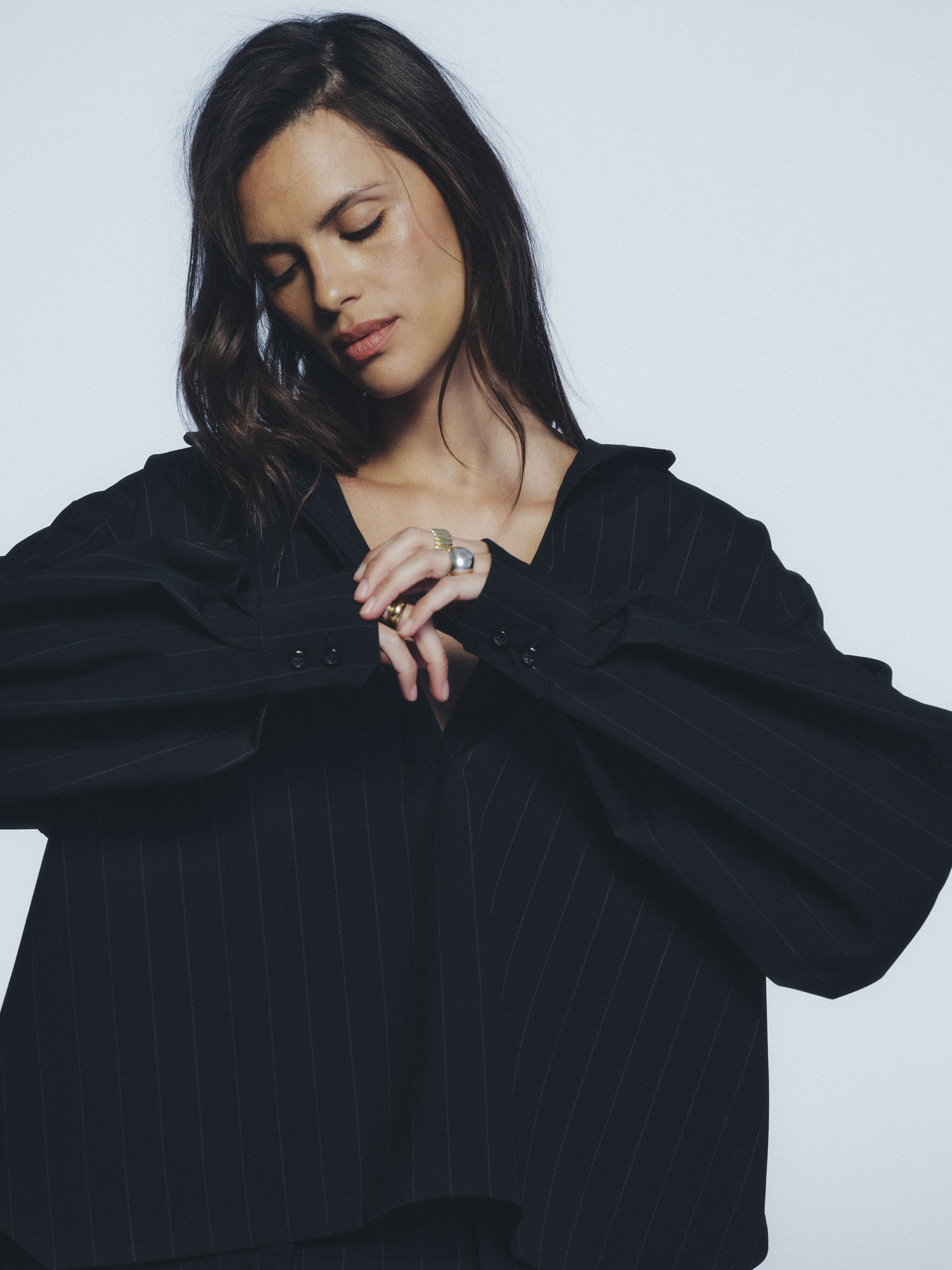 Koszula Mesa Wool Stripes - obrazek 6