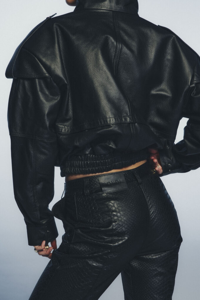 Kurtka Skórzana Nash Nero