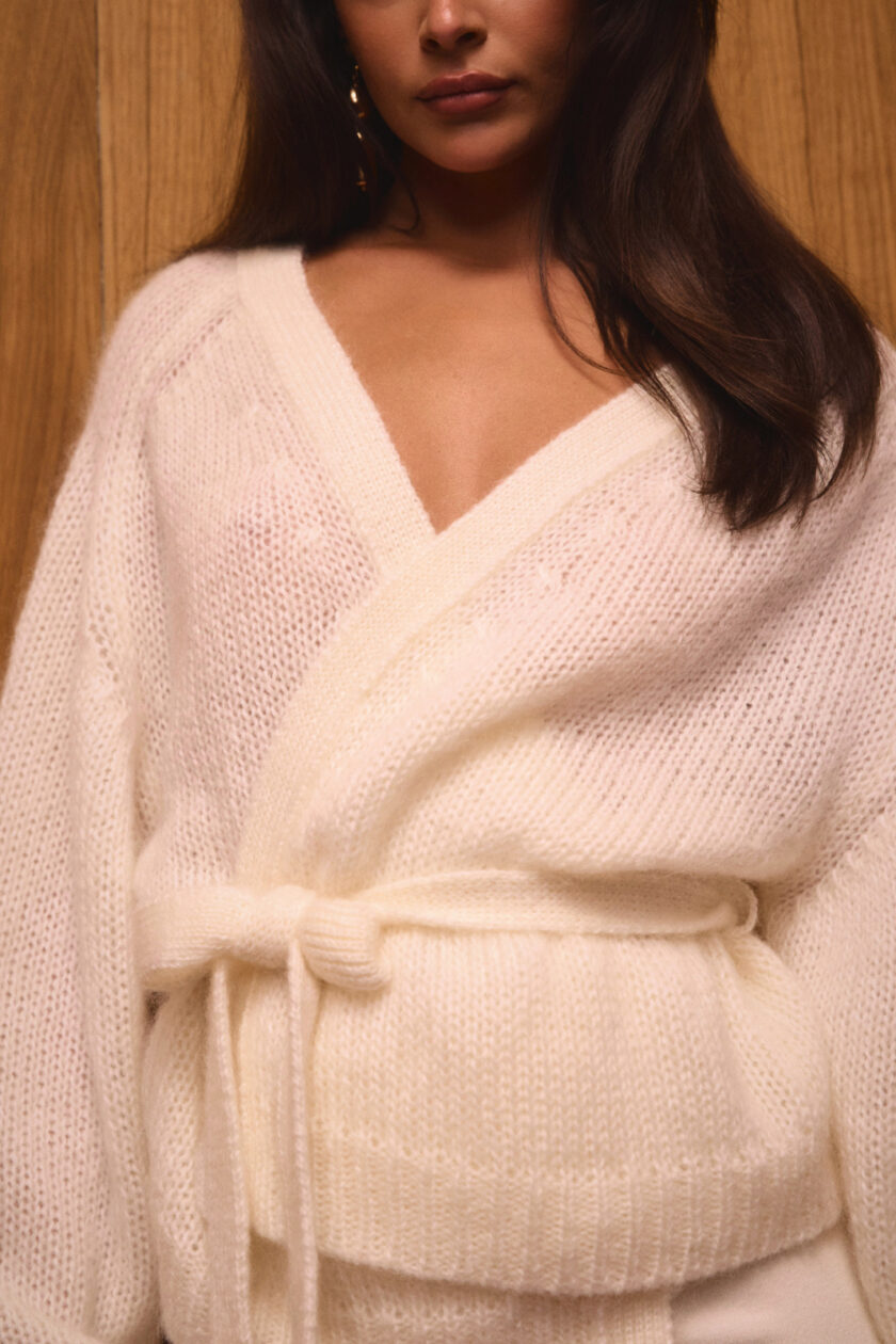 Maud Sweater Blanc - obrazek 3