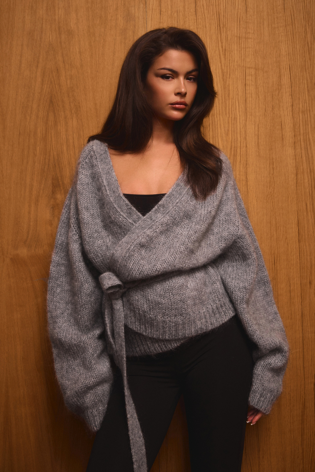 Maud Sweater Gray - obrazek 3