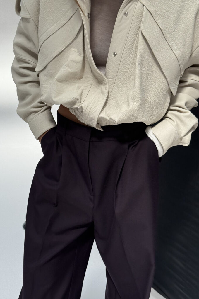 Spodnie Deep Burgundy