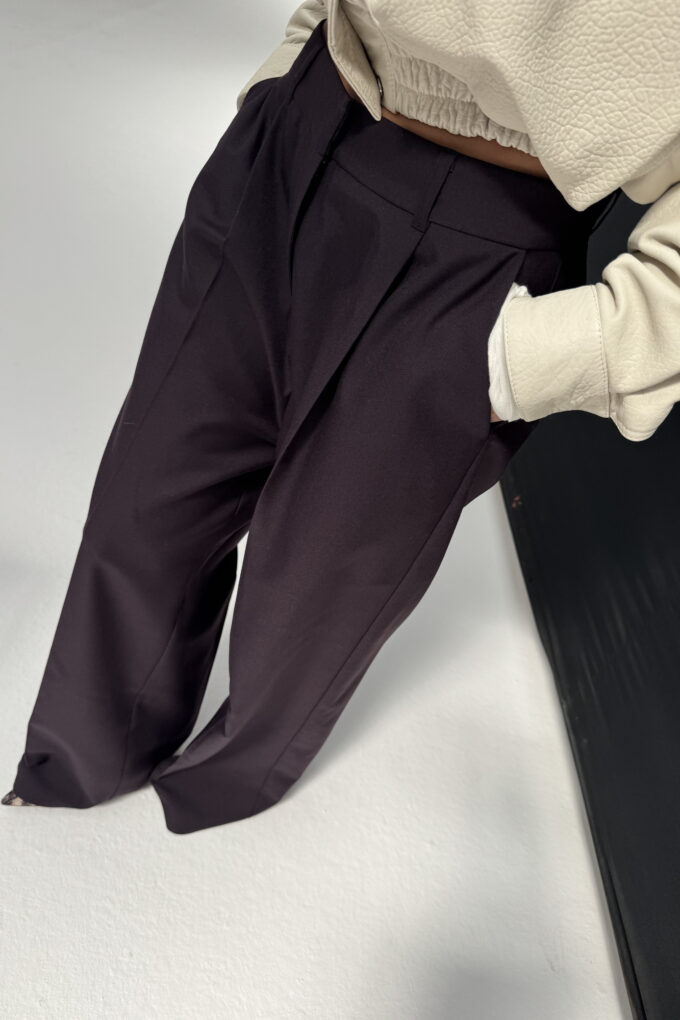 Spodnie Deep Burgundy