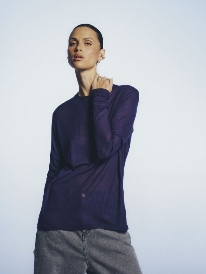 Longsleeve Free Navy