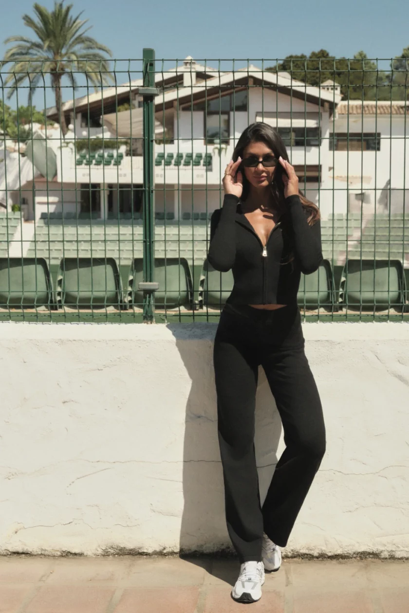 Mea Trousers Noir - obrazek 2