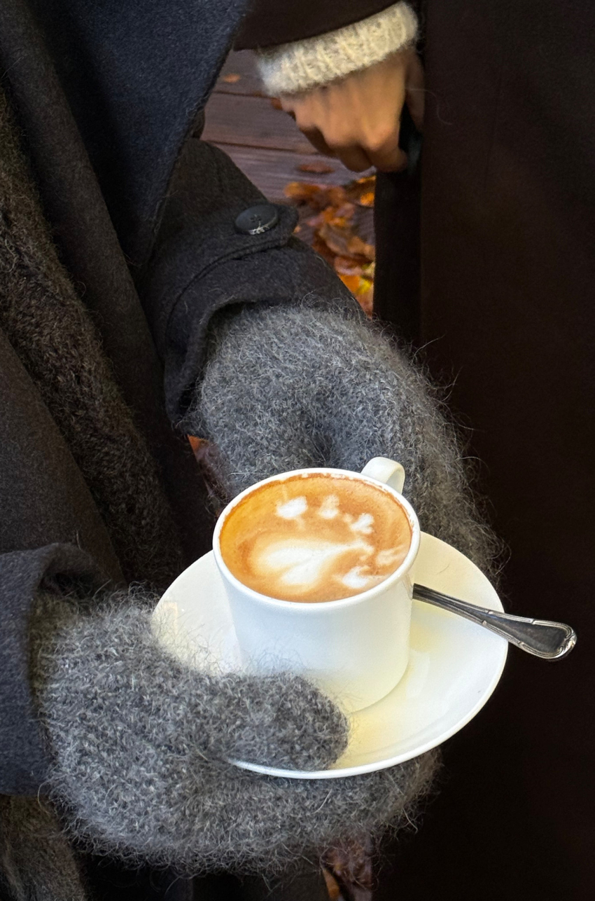 Rękawiczki Szare - obrazek 2