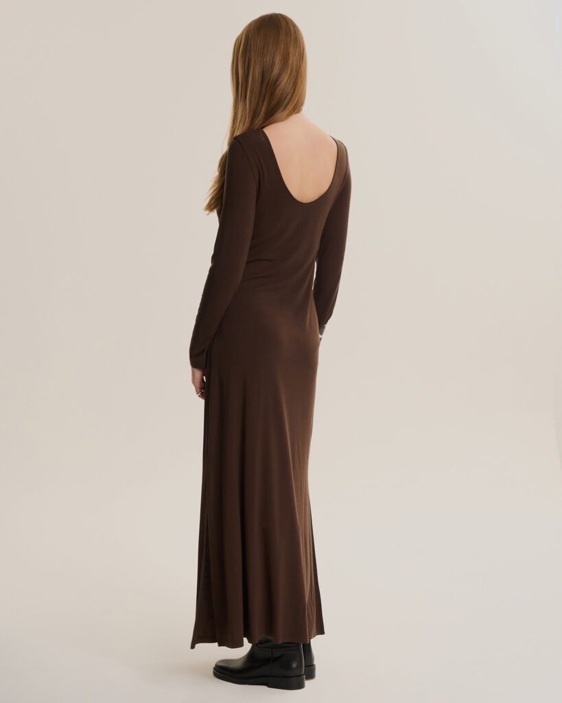 Sukienka Salome Brown - obrazek 3