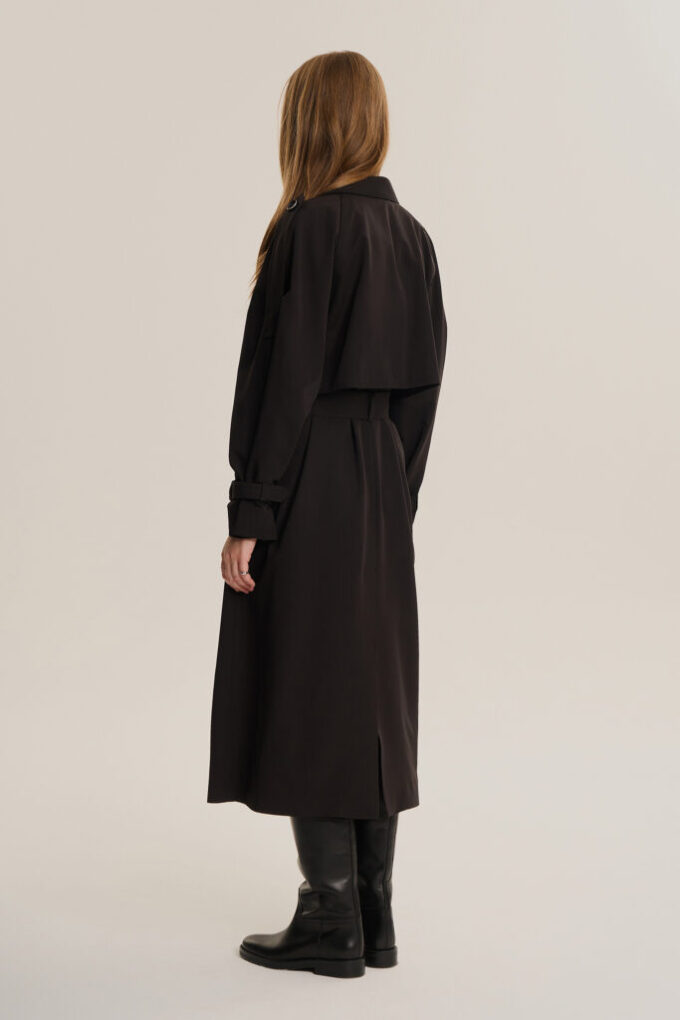 Płaszcz Paul Dark Chocolate Wool